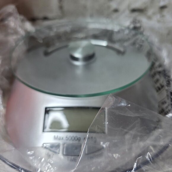 Electronic Food Scale with Plastic Bowl Real Appeal Rally Coach New - Picture 2 of 5